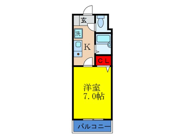 サニ－サイド井本の物件間取画像